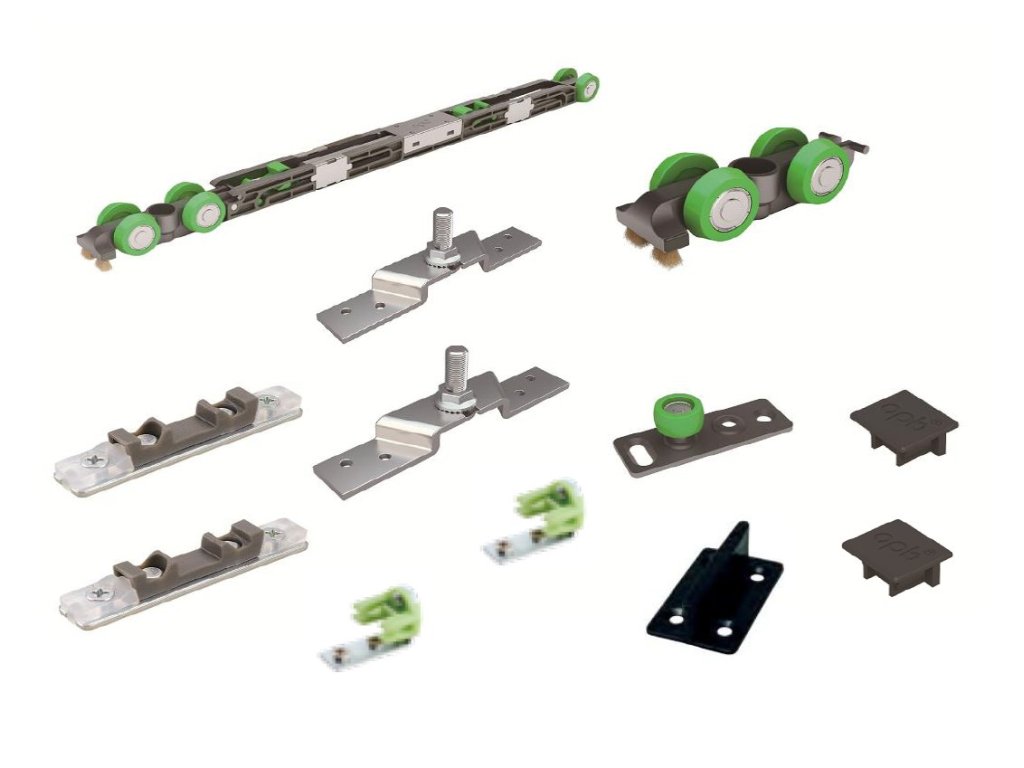OPK SPACESHIP 80W Standard posuv.interiér dveře 80kg,1 křídlo,2x tlumič