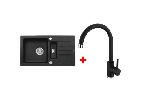 Alveus NIAGARA 70 + TONIA - Černá, Black