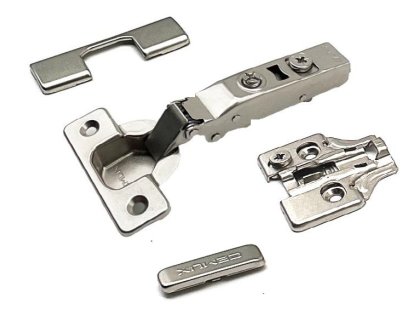 CEMUX závěs naložený CLIP integrované tlumení, excentr, podložka 3D vrut