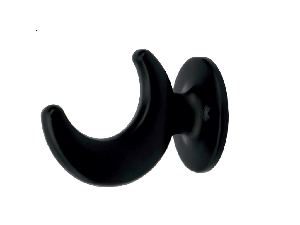 Věšák Tonda černý matný