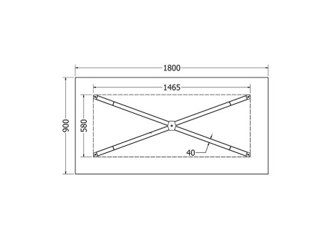 Stolová podnož ELIA