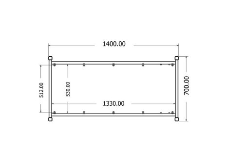 Stolová podnož LIVIANA S