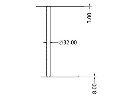 Stolek SERANO LAPTOP
