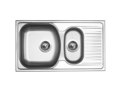 Sinks TWIN 780.1 V matný 0,6mm