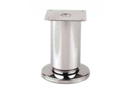 Soklová nožka S13 pr.50 mm imitace nerezi - 80 mm