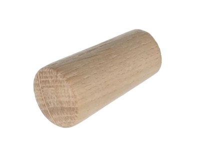 Úchytka Beata dřevěná knopka dub surový