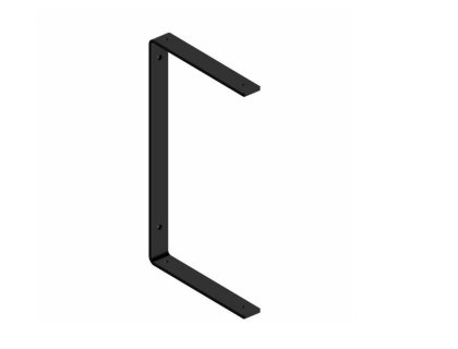 Policová konzole TAMPICO černá