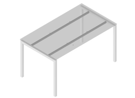 VOGA spojovací příčník  EDGE - 590 mm