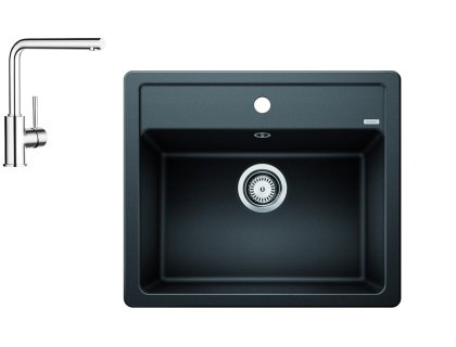 BLANCO LEGRA 6 + baterie MILA chrom