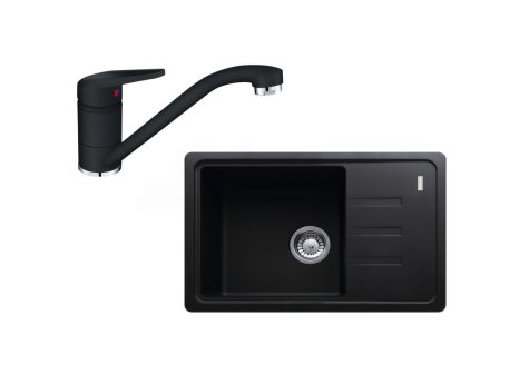 Set Franke G117 BSG 611-62 + FC 9541 - Černá metalická, Onyx