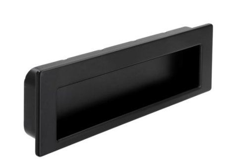 Úchytka EDA I zápustná - Černá matná