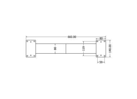 Stolová podnož XARA