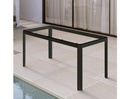 Stolová konstrukce Alu Star pro dřevěnou desku B5 černá