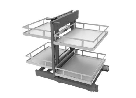 Cemux Corner Comfort Style s tlumením chrom/bílé dno