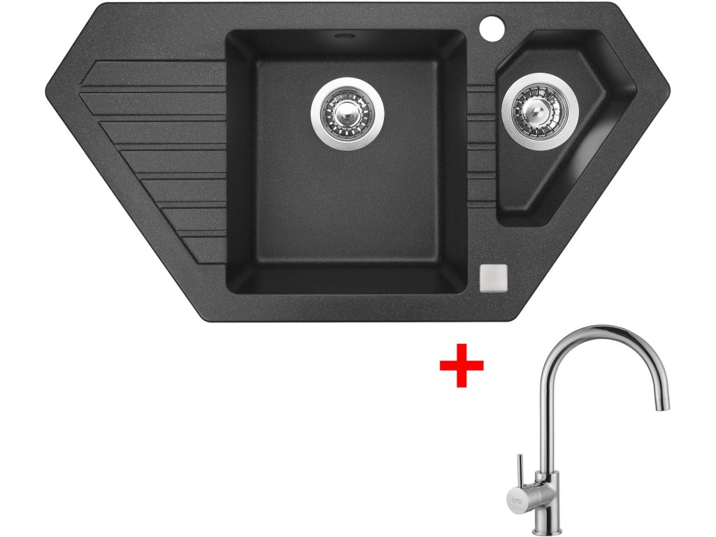 Sinks BRAVO 850.1 + VITALIA chrom