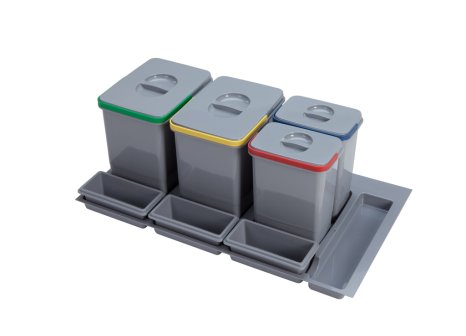 Sinks PRACTIKO 900 - 34 L, 5 L + 12 L, 4