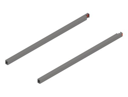 MERIVOBOX podélný reling šedá