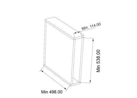 Cemux Style 15-3D plné dno tlumení antracit