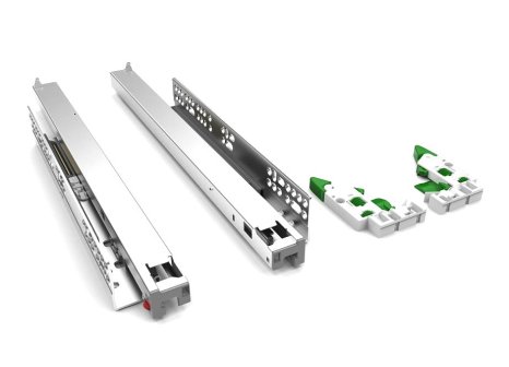 CemuxRide synchro 3D plnovýsuv s tlumením 40 kg - 300 mm