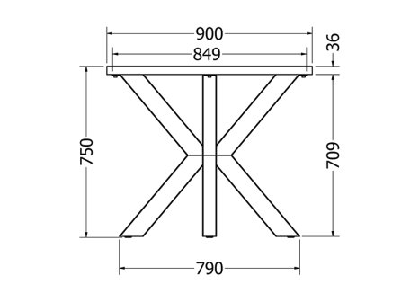 Stolová podnož WERTA