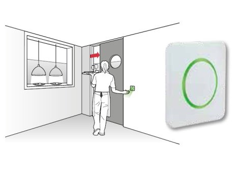 OPK EUROPE  E-Space bezdotykový senzor - Bílá