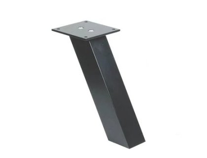 Barové konzoly šikmé 50x50 mm antracit výška 212 mm