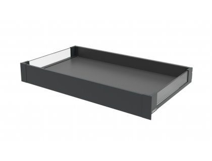 Cemux H Box SLIM vnitřní skleněné bočnice antracit H84/500 mm čelní panel