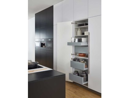 Cemux kování pro potravinovou skříň H Box SLIM sklo antracit 450mm