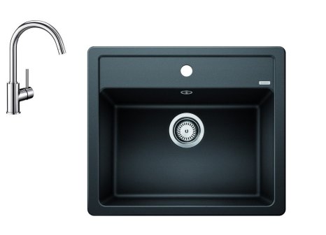 BLANCO LEGRA 6 + baterie MIDA chrom