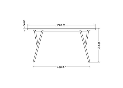 Stolová podnož ZARA