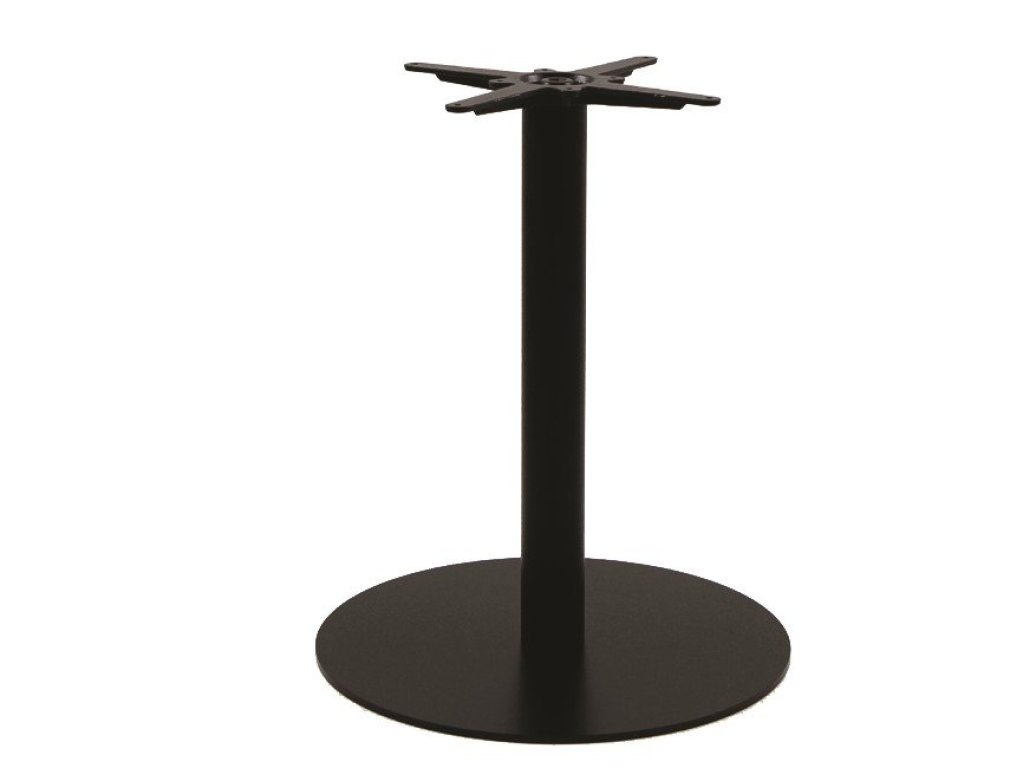 Stolová noha centrální DESIGN 1703 černá výška 730 mm