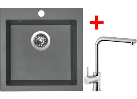 Sinks VIVA 455 set + baterie ELKA chrom - komplet