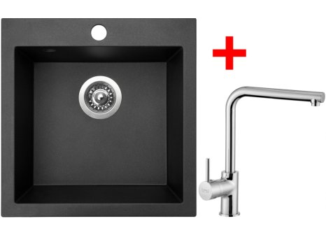 Sinks VIVA 455 set + baterie ELKA chrom - komplet