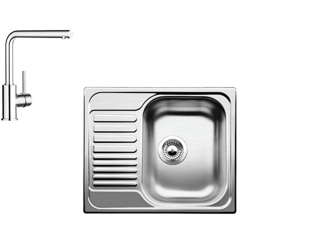 Blanco TIPO 45 S Mini + MILA chrom