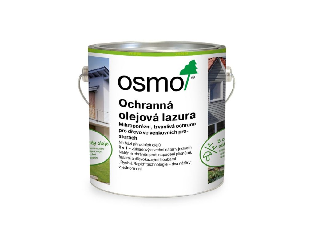 Osmo Ochranná Olejová Lazura Effect 1142 Stříbrná Grafit