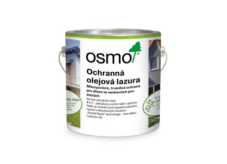 Osmo Ochranná Olejová Lazura Effect 1142 Stříbrná Grafit - 0,75 l