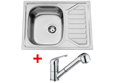 Set Sinks OKIO 650 matný 0,6 mm + baterie