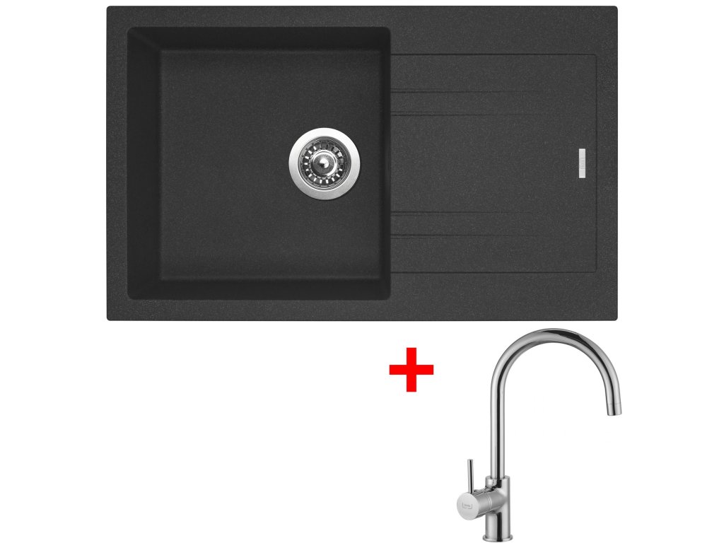 Sinks LINEA 780 + baterie Vitalia chrom - komplet