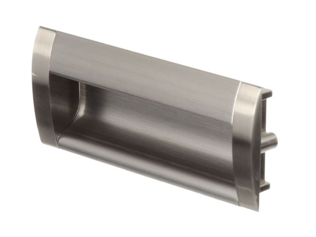 Úchytka Katka zápustná imitace nerezi