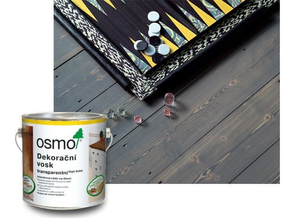 OSMO Dekorační Vosk Transparentní 3164 Dub