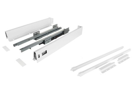 Cemux A Box zásuvka bílá H135 s relingem