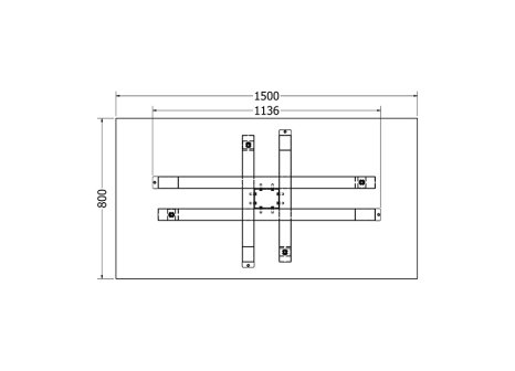 Stolová podnož UTAH