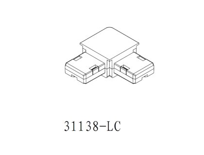 LED profil Celux SLS-03 adaptér rohový