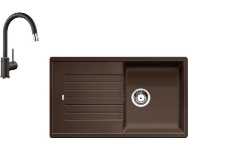 Blanco ZIA 5 S + MIDA-S SILGRANIT-Look