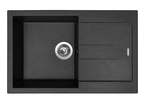 Sinks AMANDA 780 - Černá granitová, Granblack