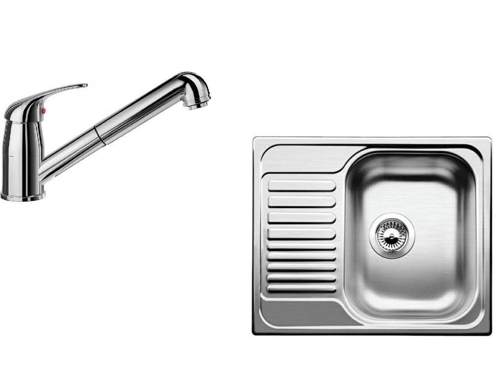 Blanco TIPO 45 S Mini + DARAS-S chrom