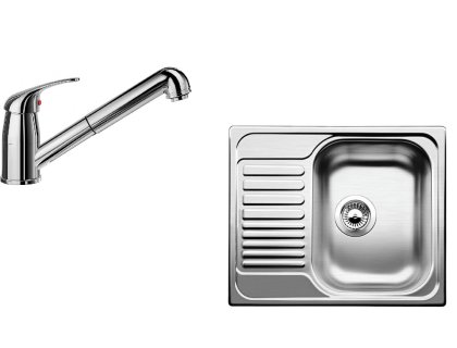 Blanco TIPO 45 S Mini + DARAS-S chrom