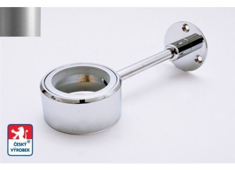 Držák boční na multifunkční sloup 140 mm - Černá matná