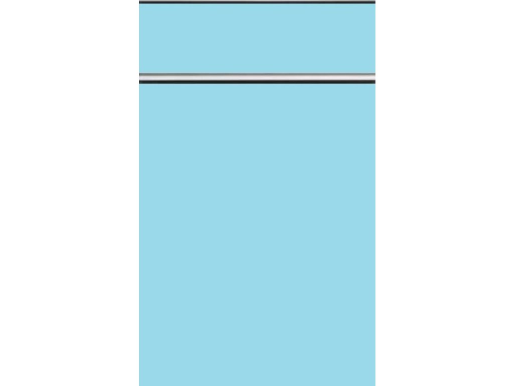 Dvířka jednostranný vysoký LESK - tvar UKS-11 barva RAL