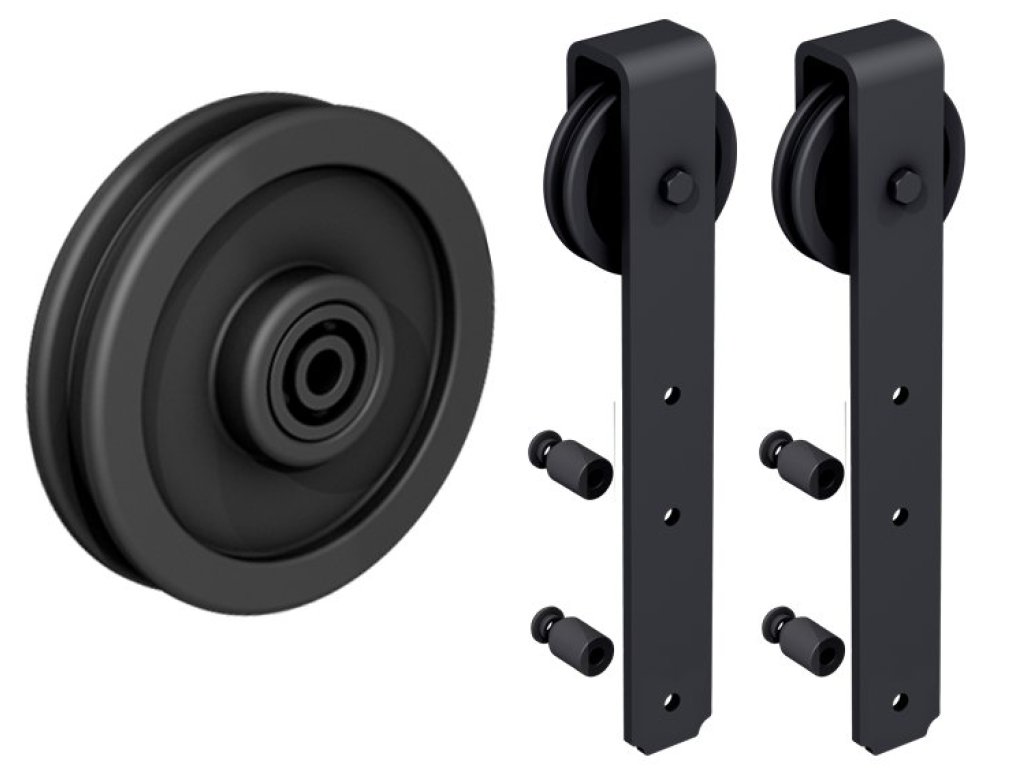 Mantion posuvný systém THOR GLASS pro interiérové celoskleněné posuvné dveře